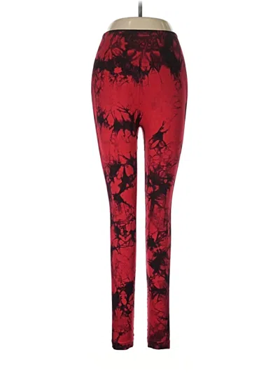 Pre-owned Unbranded Leggings In Red