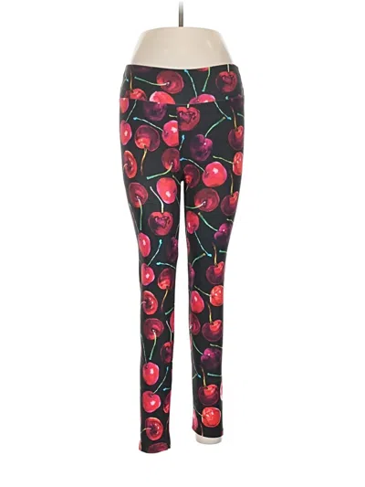Pre-owned Unbranded Leggings In Red