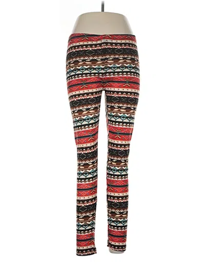 Pre-owned Unbranded Leggings In Red