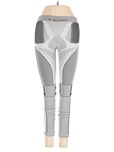 Pre-owned Unbranded Leggings In Silver