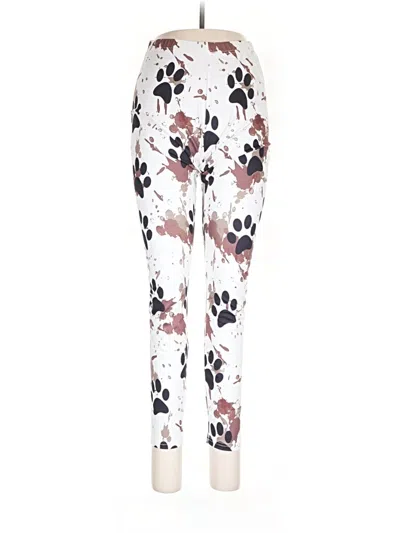 Pre-owned Unbranded Leggings In White