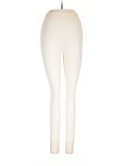 Pre-owned Unbranded Leggings In White