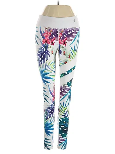 Pre-owned Unbranded Leggings In White