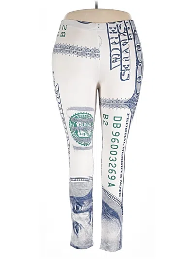 Pre-owned Unbranded Leggings In White