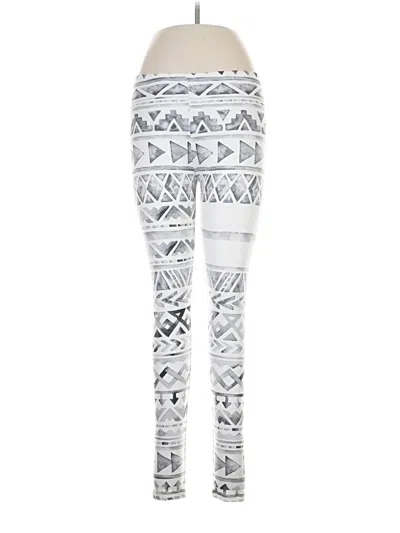 Pre-owned Unbranded Leggings In White