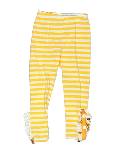 Pre-owned Unbranded Kids' Leggings In Yellow