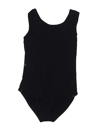 Pre-owned Unbranded Kids' Leotard In Black