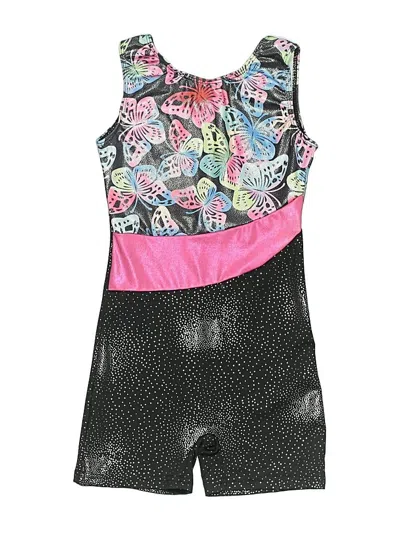 Pre-owned Unbranded Kids' Leotard In Black