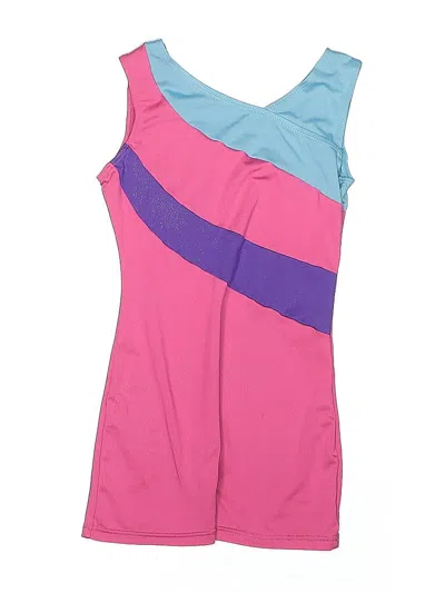Pre-owned Unbranded Kids' Leotard In Pink