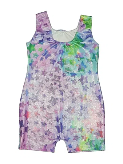 Pre-owned Unbranded Kids' Leotard In Purple