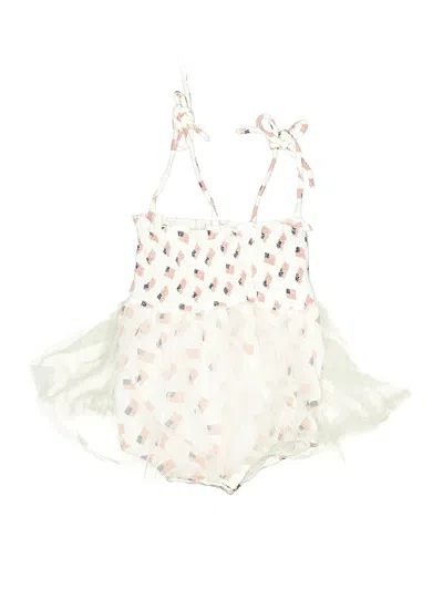 Pre-owned Unbranded Kids' Leotard In White