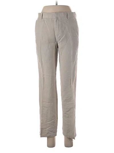 Pre-owned Unbranded Linen Pants In Ivory