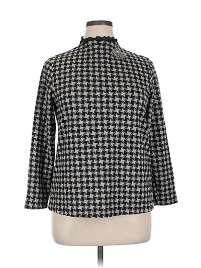 Pre-owned Unbranded Long Sleeve Blouse In Black
