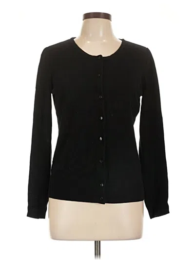 Pre-owned Unbranded Long Sleeve Blouse In Black