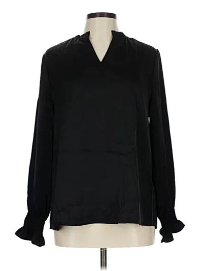 Unbranded Long Sleeve Blouse In Black