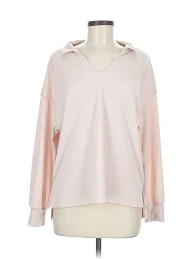 Pre-owned Unbranded Long Sleeve Blouse In Pink