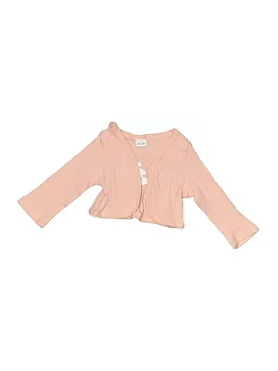 Pre-owned Unbranded Babies' Long Sleeve Blouse In Pink