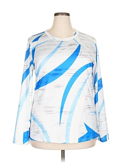 Pre-owned Unbranded Long Sleeve Blouse In White