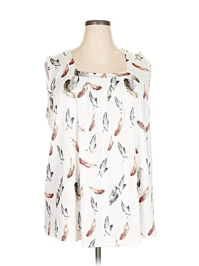 Pre-owned Unbranded Long Sleeve Blouse In White