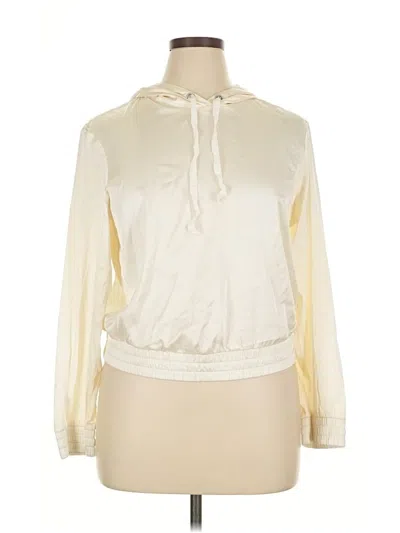 Pre-owned Unbranded Long Sleeve Blouse In White