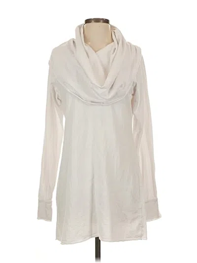 Pre-owned Unbranded Long Sleeve Blouse In White