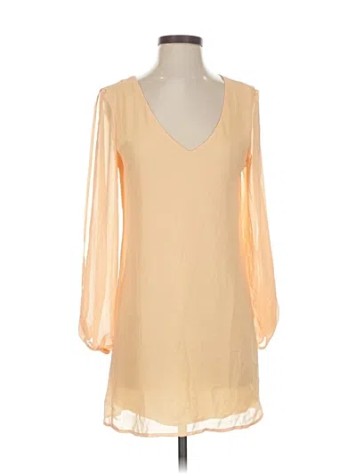 Pre-owned Unbranded Long Sleeve Blouse In Yellow