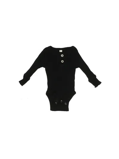 Pre-owned Unbranded Kids' Long Sleeve Onesie In Black