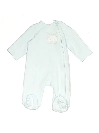 Pre-owned Unbranded Babies' Long Sleeve Onesie In Blue