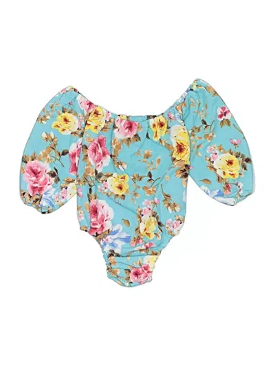 Pre-owned Unbranded Kids' Long Sleeve Onesie In Blue