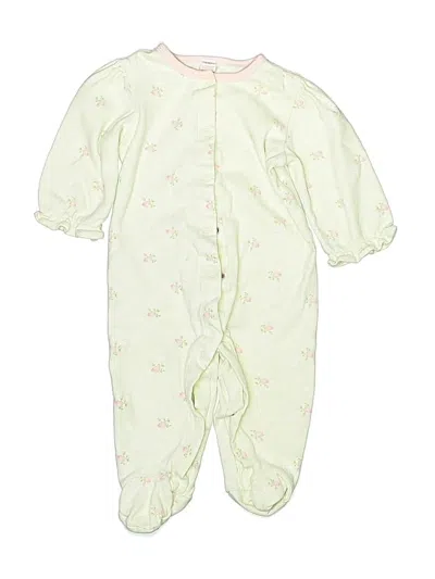 Pre-owned Unbranded Babies' Long Sleeve Onesie In Green