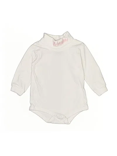 Pre-owned Unbranded Babies' Long Sleeve Onesie In Ivory