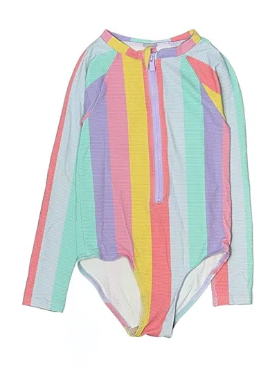 Pre-owned Unbranded Kids' Long Sleeve Onesie In Purple