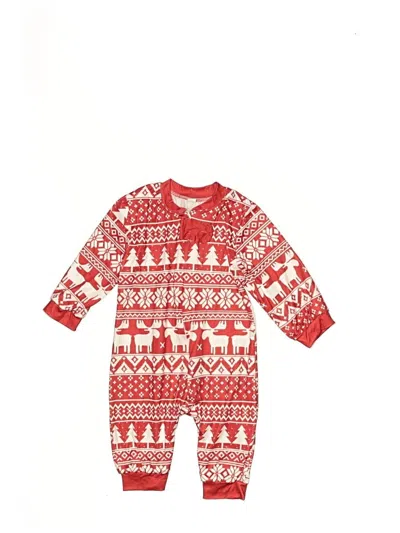 Pre-owned Unbranded Babies' Long Sleeve Onesie In Red