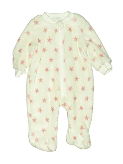 Pre-owned Unbranded Babies' Long Sleeve Onesie In White