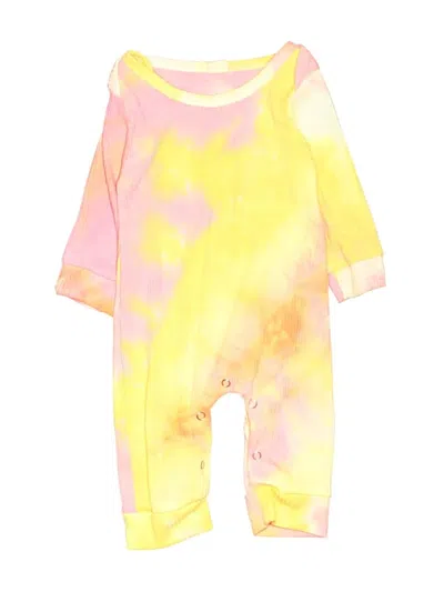 Pre-owned Unbranded Kids' Long Sleeve Onesie In Yellow