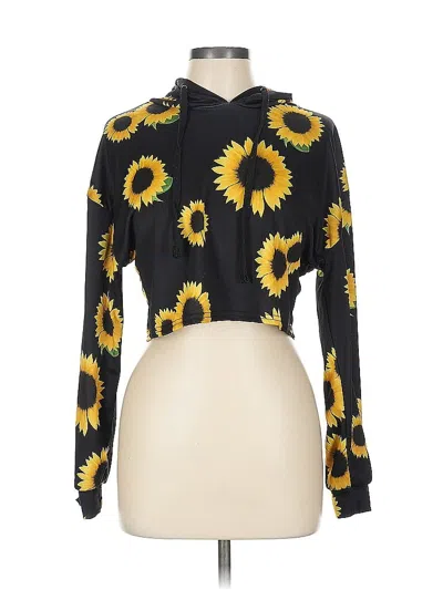 Pre-owned Unbranded Long Sleeve T-shirt In Black