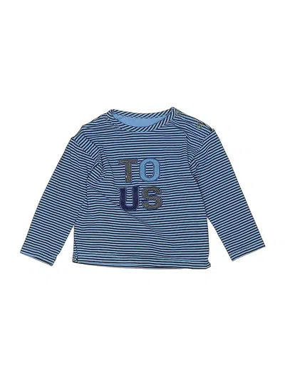Pre-owned Unbranded Babies' Long Sleeve T-shirt In Blue