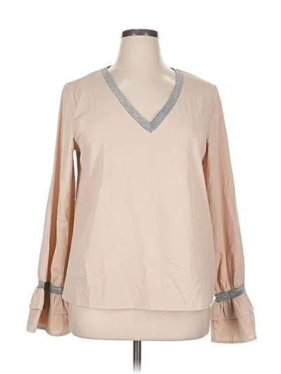 Pre-owned Unbranded Long Sleeve T-shirt In Brown