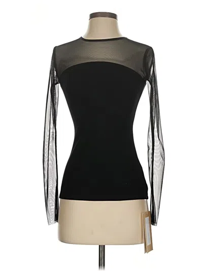 Unbranded Long Sleeve Top Black Turtleneck Tops