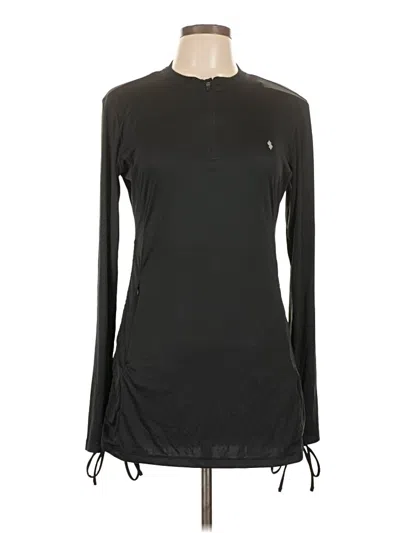 Unbranded Long Sleeve T-shirt In Black