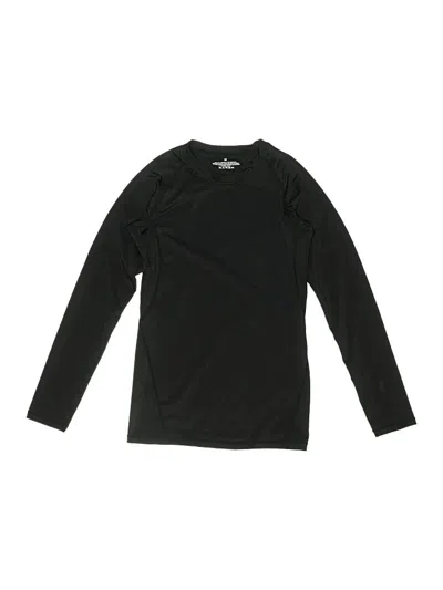Pre-owned Unbranded Kids' Long Sleeve T-shirt In Black