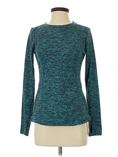 Pre-owned Unbranded Long Sleeve T-shirt In Blue