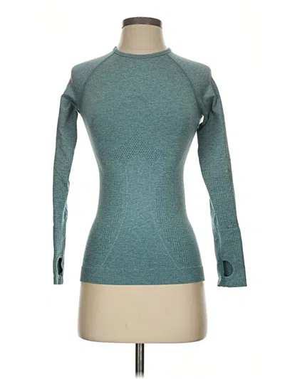 Pre-owned Unbranded Long Sleeve T-shirt In Blue