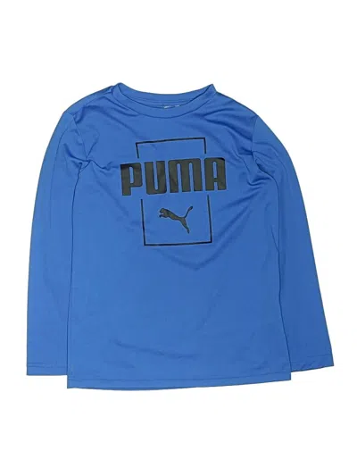 Pre-owned Unbranded Kids' Long Sleeve T-shirt In Blue
