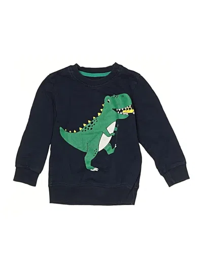 Pre-owned Unbranded Kids' Long Sleeve T-shirt In Blue