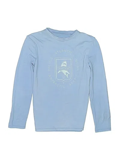 Pre-owned Unbranded Kids' Long Sleeve T-shirt In Blue
