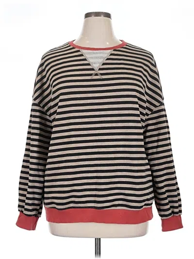 Pre-owned Unbranded Long Sleeve T-shirt In Brown
