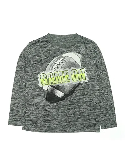 Pre-owned Unbranded Kids' Long Sleeve T-shirt In Gray