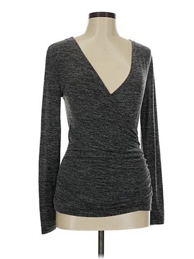 Pre-owned Unbranded Long Sleeve T-shirt In Gray