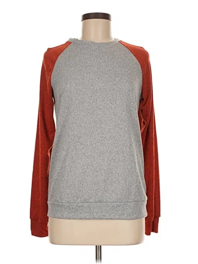 Pre-owned Unbranded Long Sleeve T-shirt In Gray